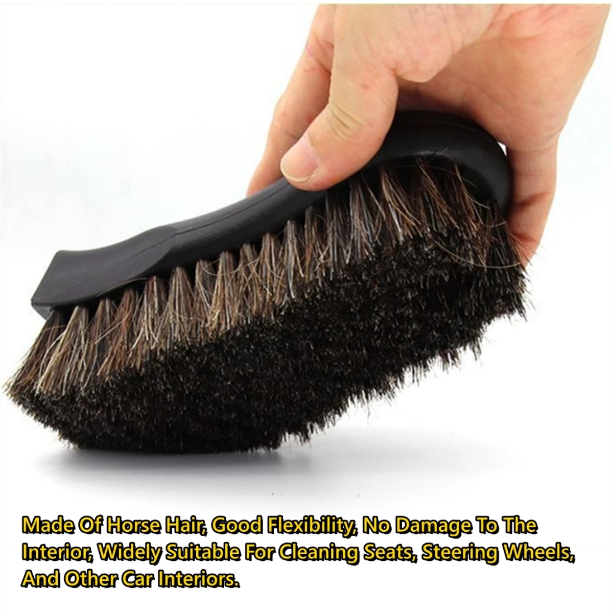 فرشاة تنظيف من جلد شعر الحصان  - مراجعة Leather Cleaner Interior وسعره