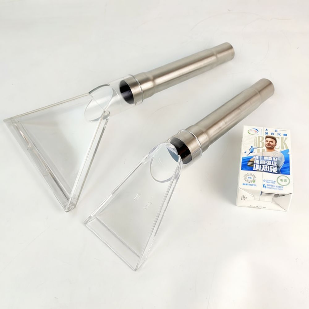 لجليبا رأس شفاف مثلث الشكل لشف - مراجعة Seat Cleaner Fabric وسعره